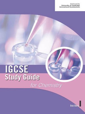 cover image of Cambridge IGCSE Study Guide for Chemistry